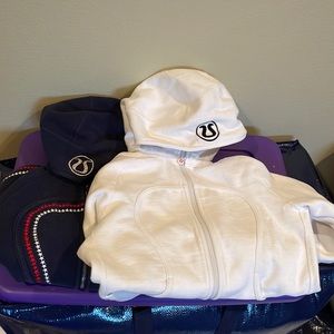 Set of 2 Scuba Hoodies - size 6 lululemon